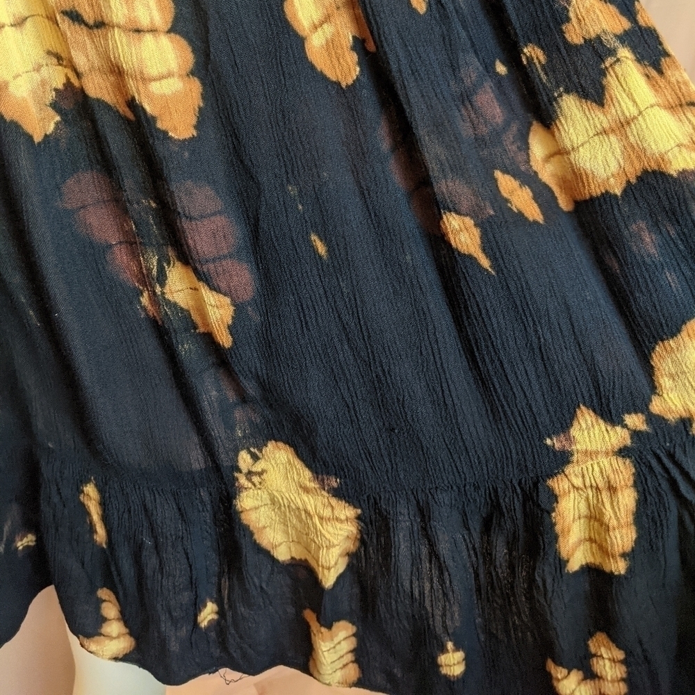 Raga Desert Daze Sharkbite Tie Dye Tank Top - Picture 5 of 6